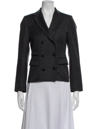 Pre-owned Isabel Marant Étoile Virgin Wool Blazer In Grey
