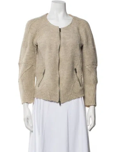 Pre-owned Isabel Marant Étoile Virgin Wool Crew Neck Sweater In Grey