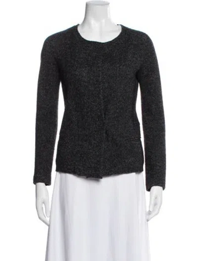 Pre-owned Isabel Marant Étoile Virgin Wool Jacket In Black