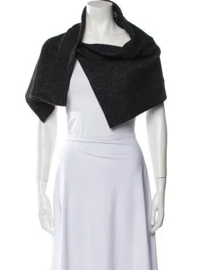 Pre-owned Isabel Marant Étoile Virgin Wool Mini Skirt In Black