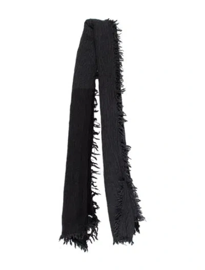 Pre-owned Isabel Marant Étoile Virgin Wool Scarf In Gray