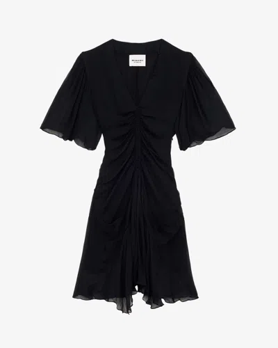 Isabel Marant Étoile Vivienne Dress In Black