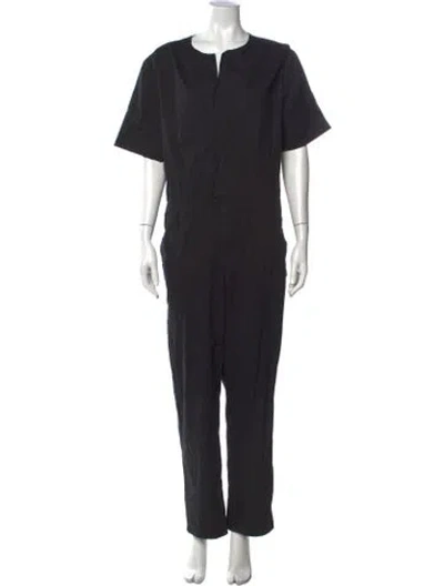 Pre-owned Isabel Marant Étoile V-neck Jumpsuit In Black