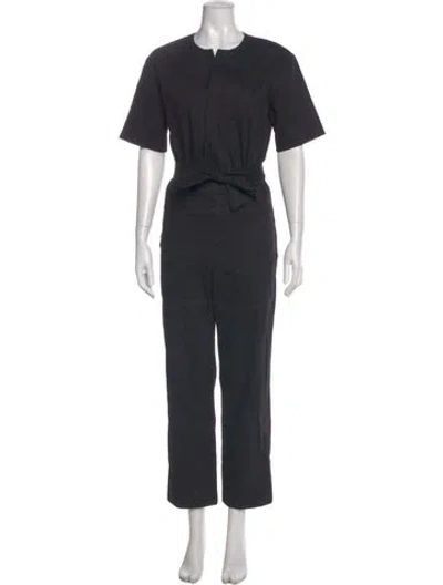 Pre-owned Isabel Marant Étoile V-neck Jumpsuit In Gray