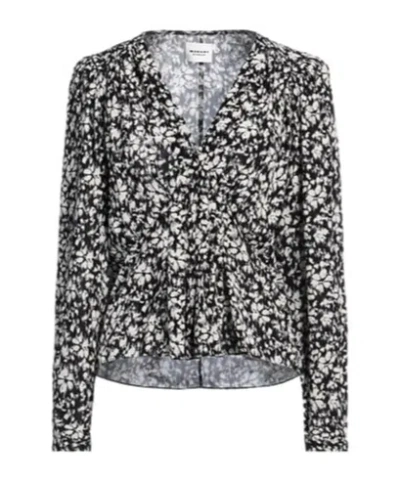 Isabel Marant Étoile V-neck Shirt In Gray