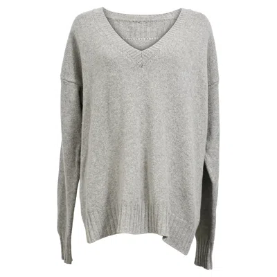 Isabel Marant Étoile Isabel Marant Etoile V-neck Sweater In Grey Wool In Gray