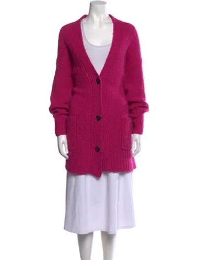 Pre-owned Isabel Marant Étoile V-neck Sweater In Pink