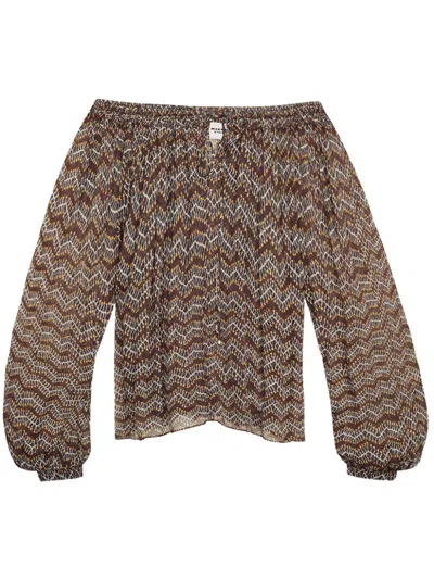 Isabel Marant Étoile Vutti Blouse In Black