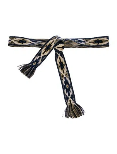 Pre-owned Isabel Marant Étoile Waist Belt In Blue
