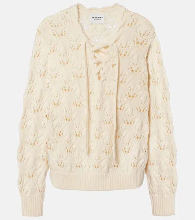 Isabel Marant Étoile Wendy Wool-blend Sweater In Neutral