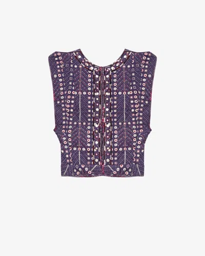 Isabel Marant Étoile Weste Cerza In Lila