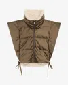 Isabel Marant Étoile Hoodiali Vest In Brown