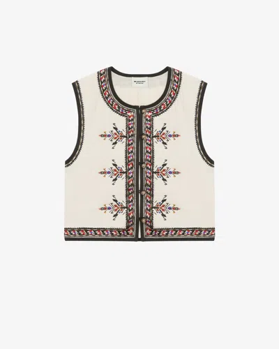 Isabel Marant Étoile Marant Étoile Zeana Cardigan In Multicolor