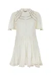 Isabel Marant Étoile Isabel Marant Etoile White Cotton Blend Celyana Dress In White