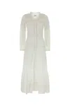 Isabel Marant Étoile Isabel Marant Etoile Women White Cotton Daniva Dress In Neutral
