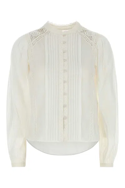 Isabel Marant Étoile White Cotton Greicy Shirt