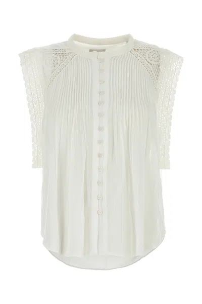 Isabel Marant Étoile Isabel Marant Etoile White Cotton Gresia Top