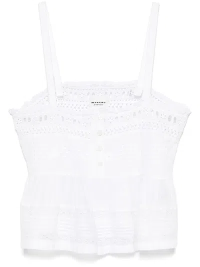 Isabel Marant Étoile Isabel Marant Etoile Denys Top In White