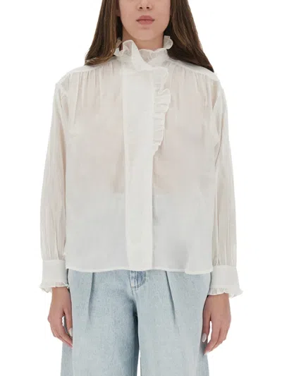 Isabel Marant Étoile Marant Etoile Women Pamias Blouse In Neutral