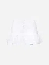 Isabel Marant Étoile White Cotton Voile Darine Skorts