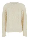 Isabel Marant Étoile Isabel Marant Etoile  Écru Mohair-blend Sweater In Brown