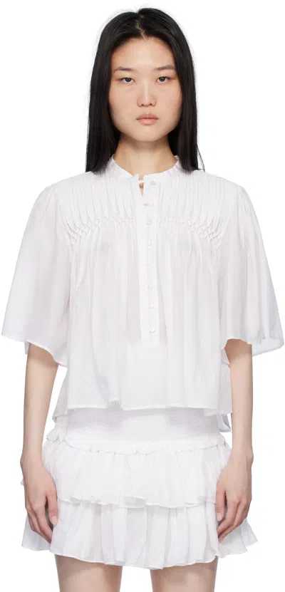 Isabel Marant Étoile White Destiny Blouse