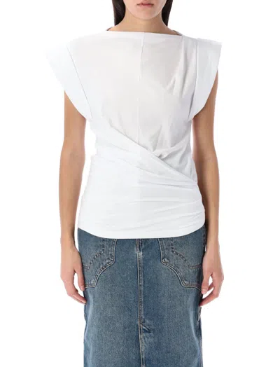 Isabel Marant Étoile White Draped Top