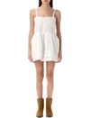 Isabel Marant Étoile White Dylan Voile Playsuit In White