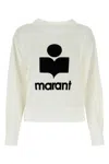 Isabel Marant Étoile Moby Flocked Logo Sweatshirt