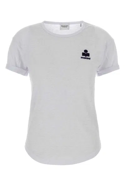 Isabel Marant Étoile Isabel Marant Etoile White Linen Koldia T Shirt