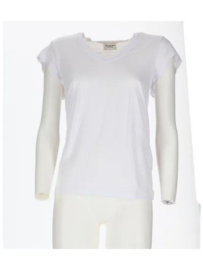 Isabel Marant Etoile White Linen T-shirt