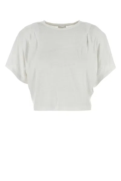 Isabel Marant Étoile Isabel Marant Etoile White Linen T-shirt