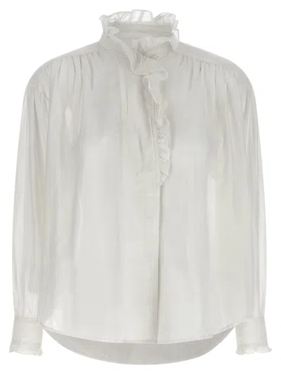 ISABEL MARANT ÉTOILE WHITE PAMIAS TOP
