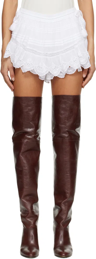 Isabel Marant Étoile White Puria Skort