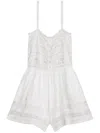Isabel Marant Étoile White Romper With Lace Detailing