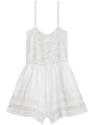 Isabel Marant Étoile White Short Jumpsuit