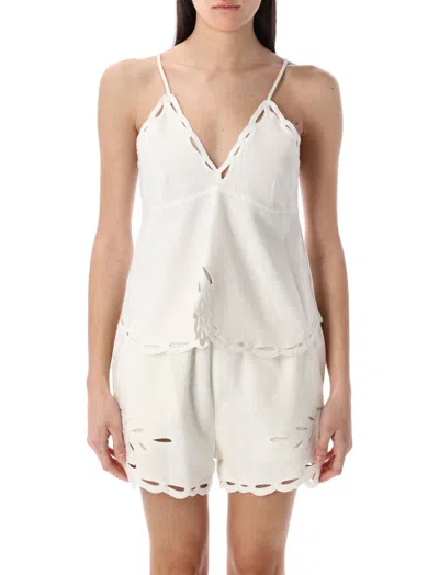 Isabel Marant Étoile White Tomeki Tank Top
