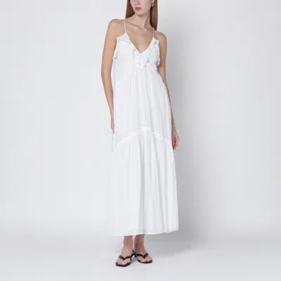 Isabel Marant Étoile White Vasma Cotton Voile Dress