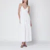 Isabel Marant Étoile Isabel Marant Etoile White Vasma Cottonvoile Dress In White