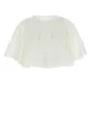 Isabel Marant Étoile Isabel Marant Etoile Women White Voile Dilama Top In White
