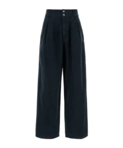 Isabel Marant Étoile Wide-leg Jeans In Black