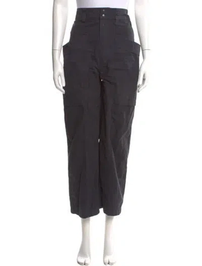 Pre-owned Isabel Marant Étoile Wide Leg Pants In Black