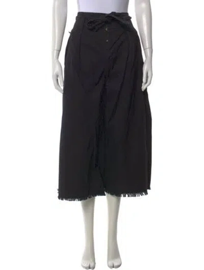 Pre-owned Isabel Marant Étoile Wide Leg Pants In Black