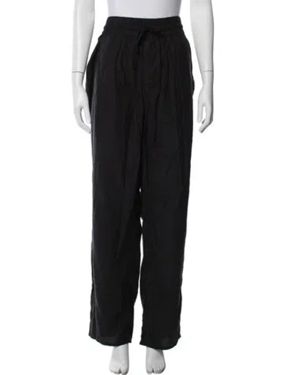Pre-owned Isabel Marant Étoile Wide Leg Pants In Black