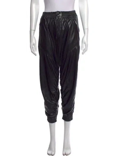 Pre-owned Isabel Marant Étoile Wide Leg Pants In Black
