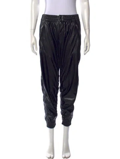 Pre-owned Isabel Marant Étoile Wide Leg Pants In Black