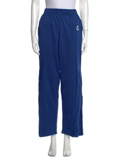 Pre-owned Isabel Marant Étoile Wide Leg Pants In Blue