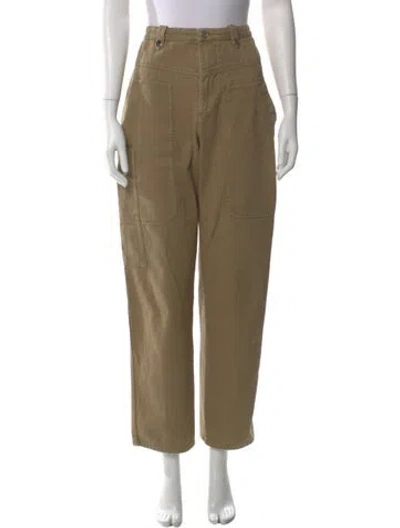 Pre-owned Isabel Marant Étoile Wide Leg Pants In Brown