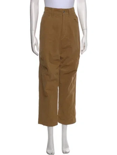 Pre-owned Isabel Marant Étoile Wide Leg Pants In Brown