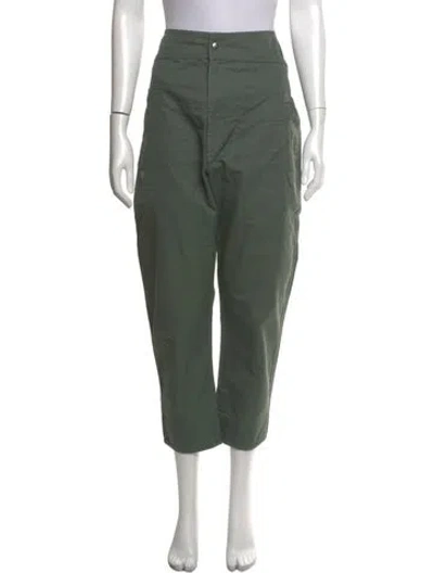 Pre-owned Isabel Marant Étoile Wide Leg Pants In Green